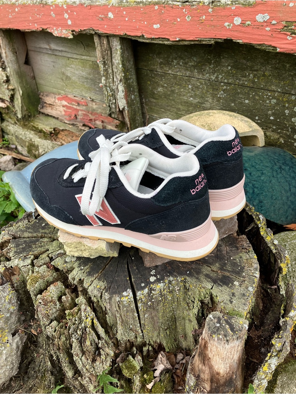 New Balance 515 Women's Black and Mauve Sneakers Sz. 8.5 Women’s Athletic Shoes - Picture 16 of 16